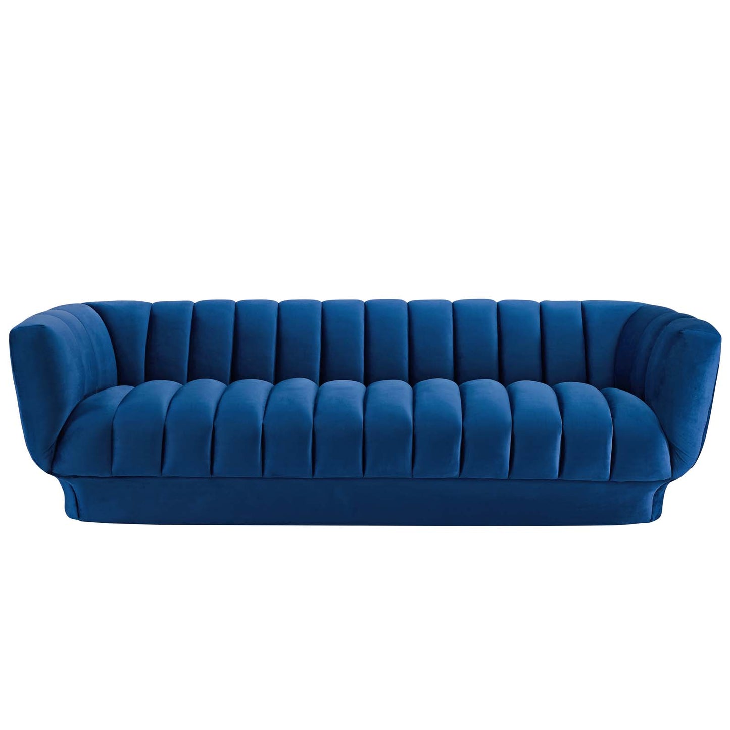 Entertain Vertical Channel Tufted Performance Velvet Sofa by Modway