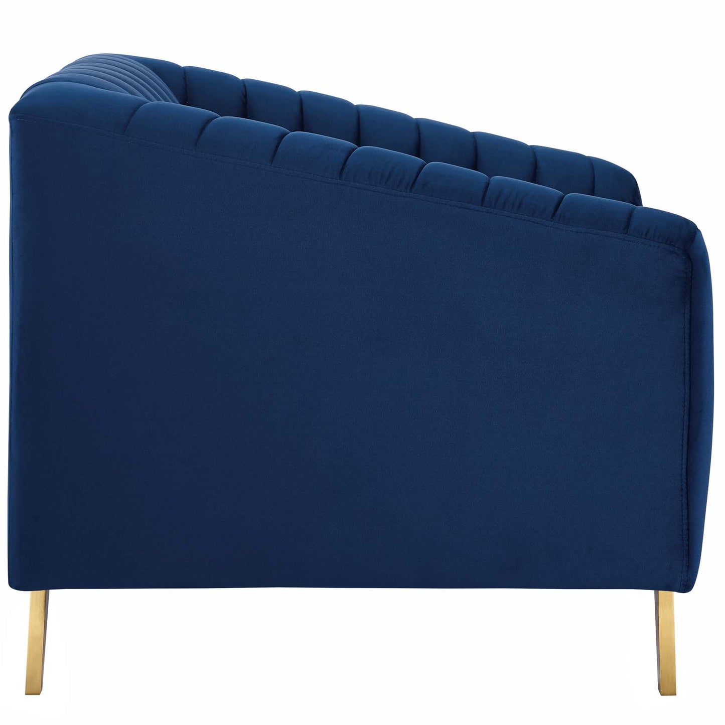Valiant Vertical Channel Tufted Performance Velvet Armchair by Modway