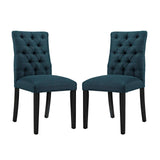 Duchess Dining Chair Fabric Set of 2 by Modway