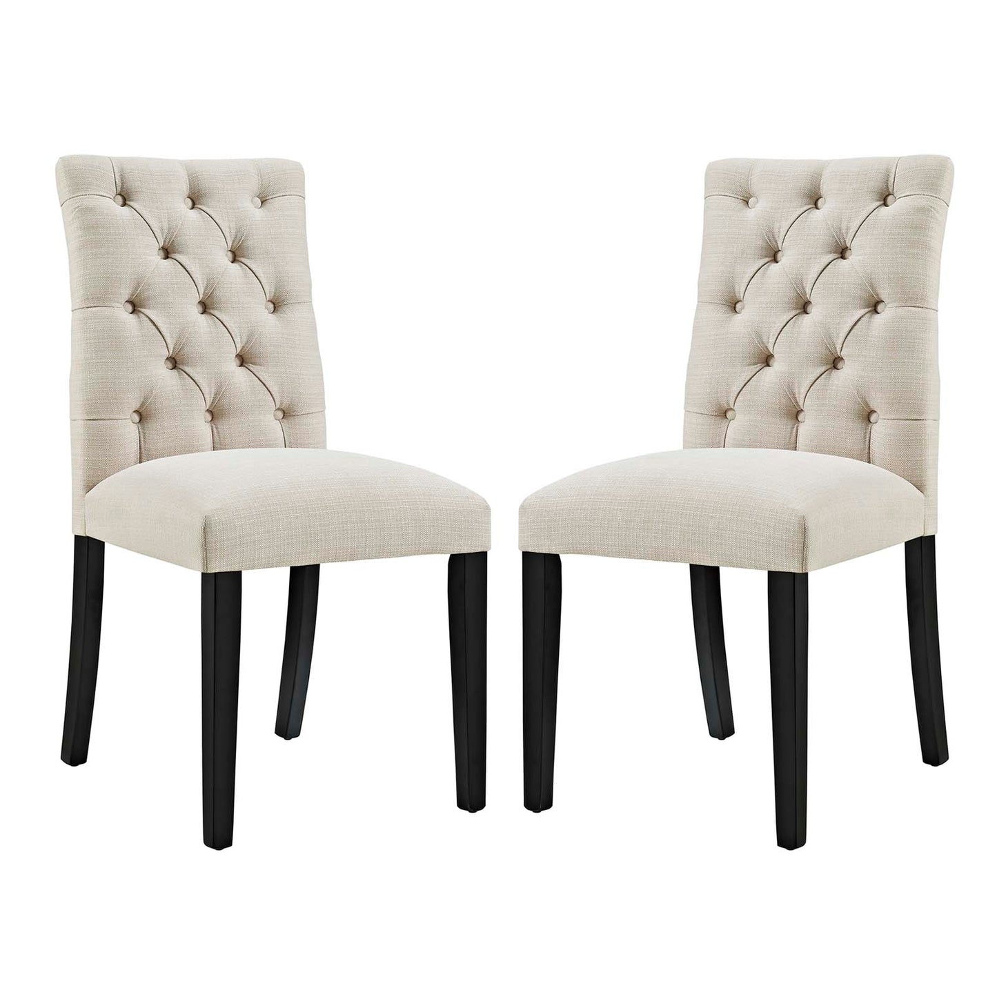 Duchess Dining Chair Fabric Set of 2 by Modway