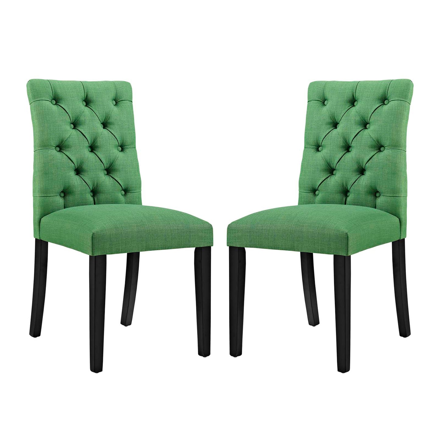 Duchess Dining Chair Fabric Set of 2 by Modway
