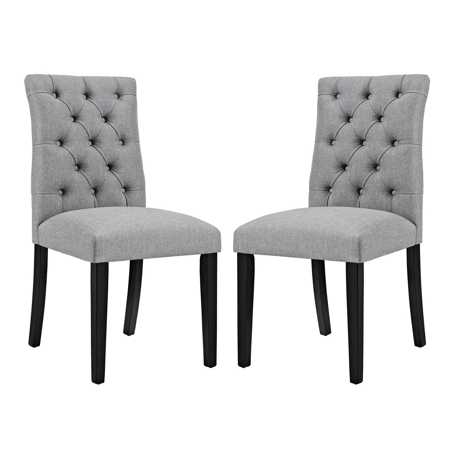 Duchess Dining Chair Fabric Set of 2 by Modway