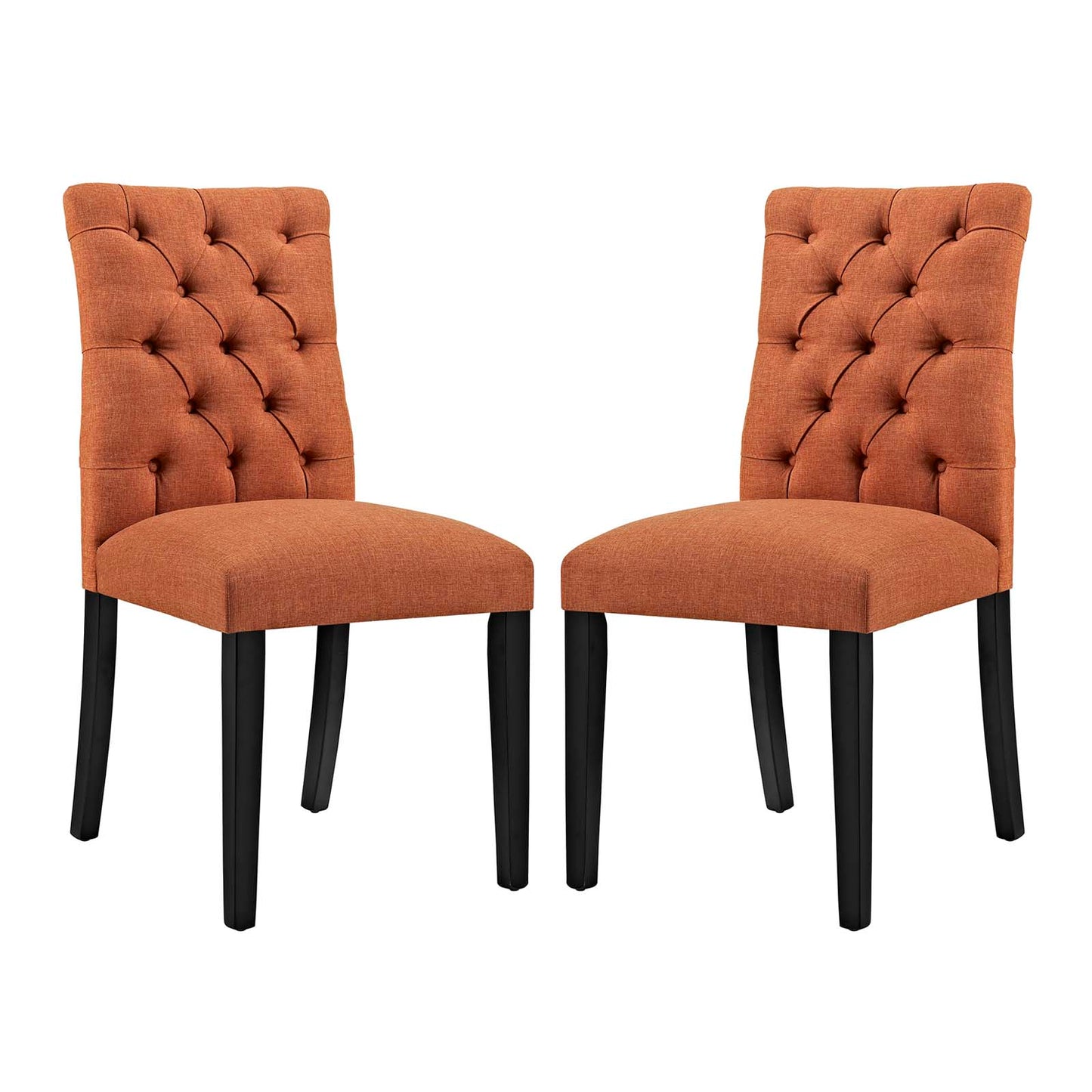 Duchess Dining Chair Fabric Set of 2 by Modway