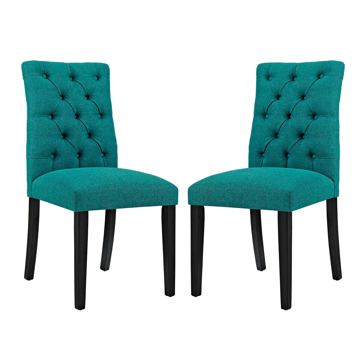 Duchess Dining Chair Fabric Set of 2 by Modway