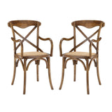 Gear Dining Armchair Set of 2 by Modway
