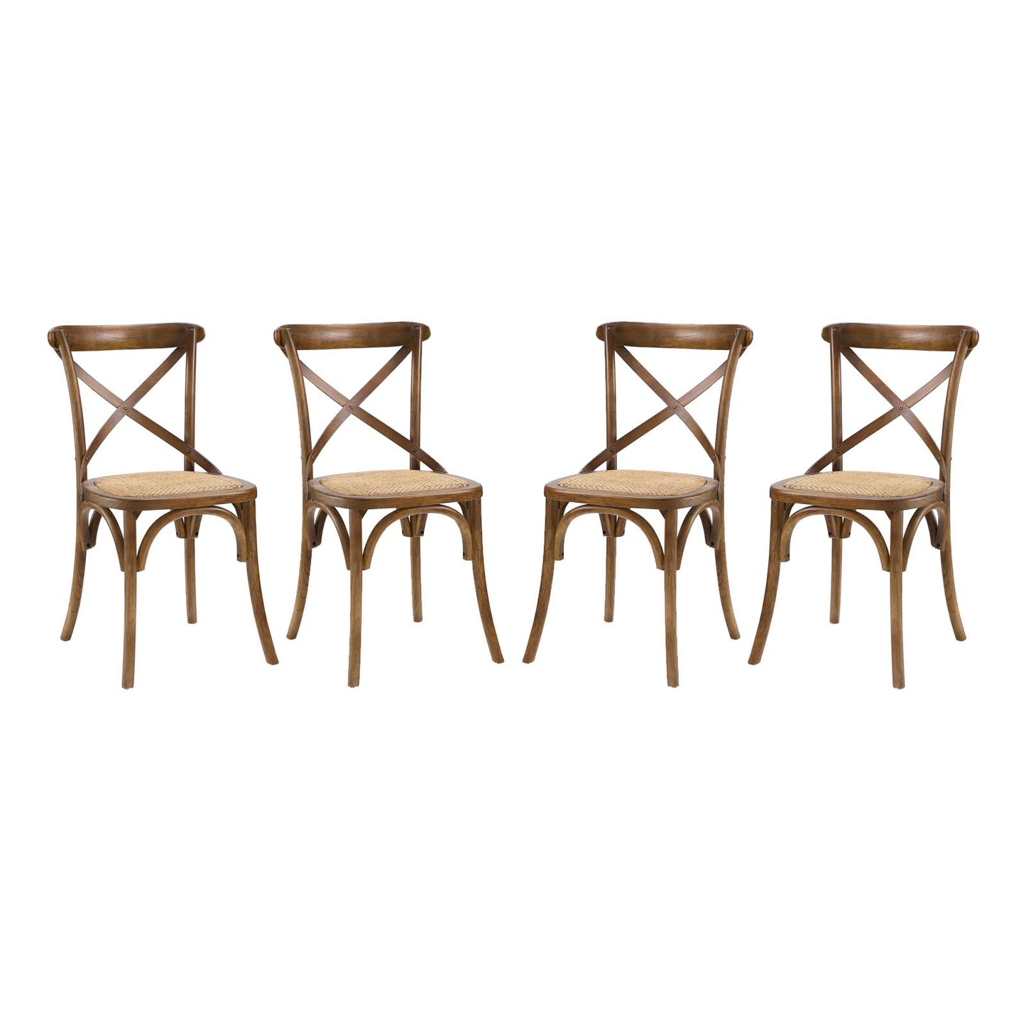 Gear Dining Side Chair Set of 4 by Modway