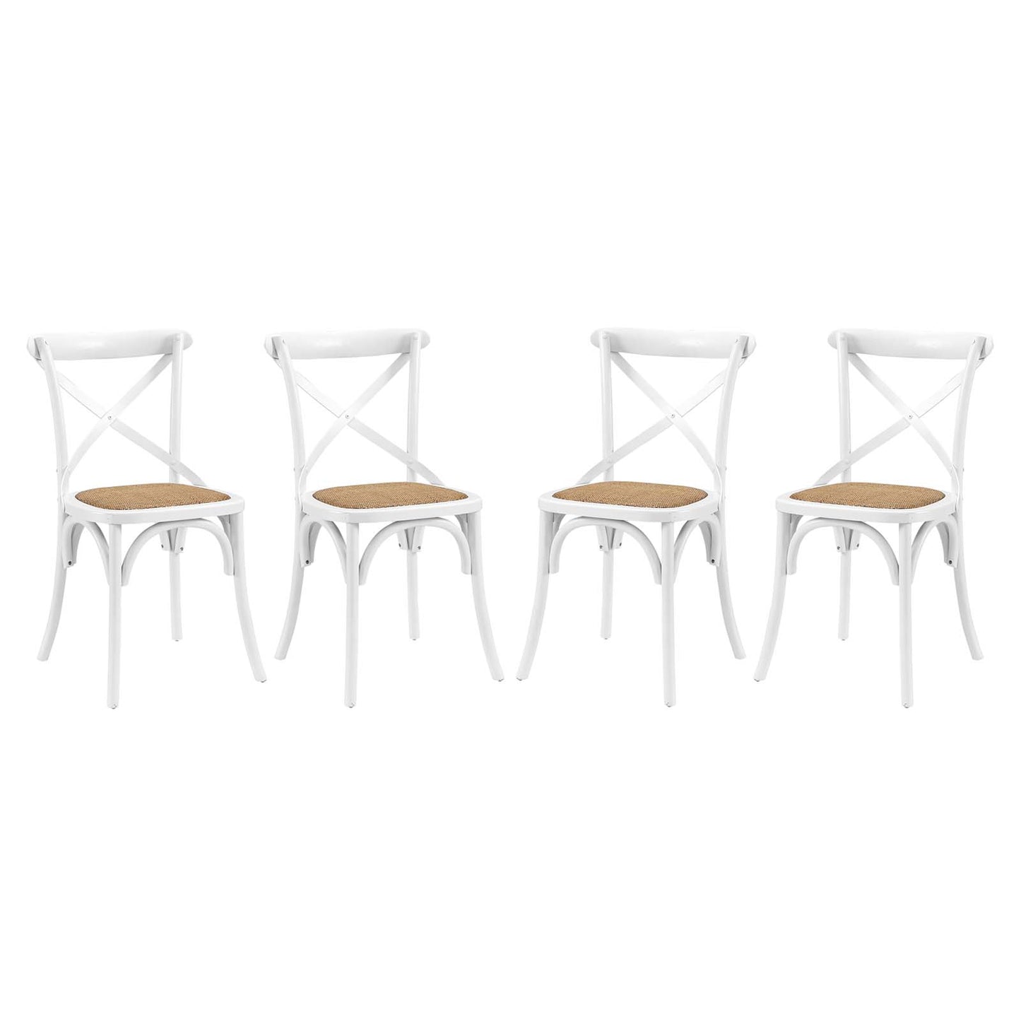Gear Dining Side Chair Set of 4 by Modway