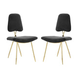 Ponder Dining Side Chair Set of 2 by Modway