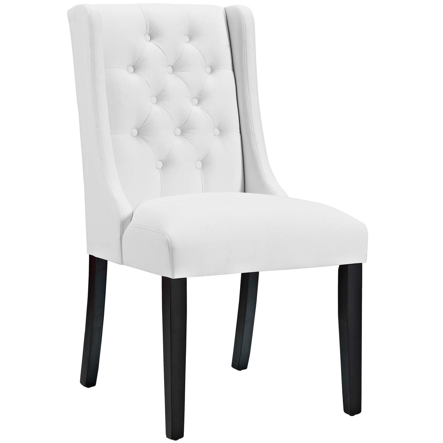 Baronet Dining Chair Vinyl Set of 2 by Modway