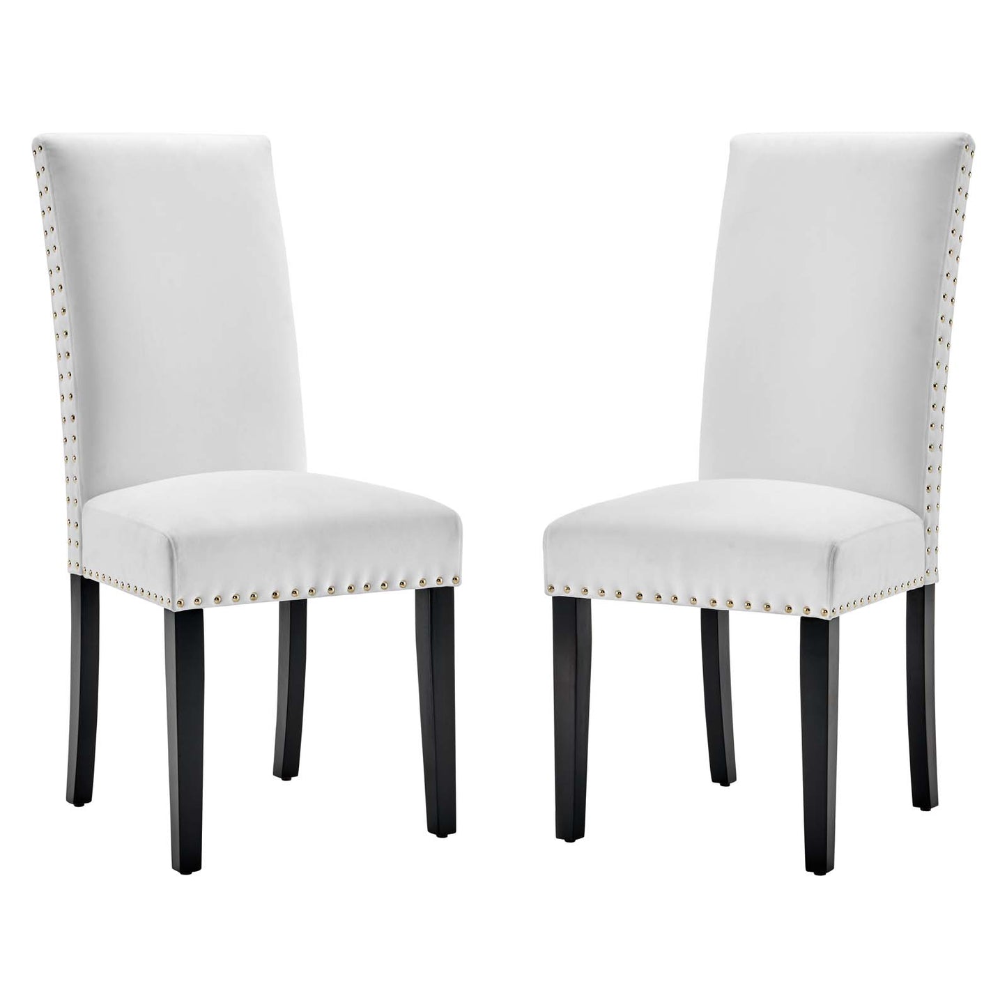 Parcel Performance Velvet Dining Side Chairs - Set of 2 by Modway