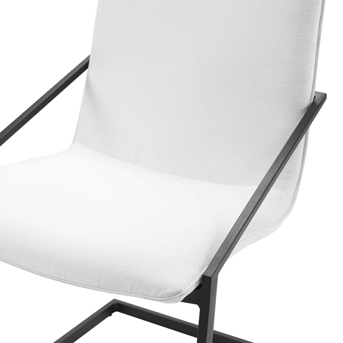 Pitch Upholstered Fabric Dining Armchair by Modway