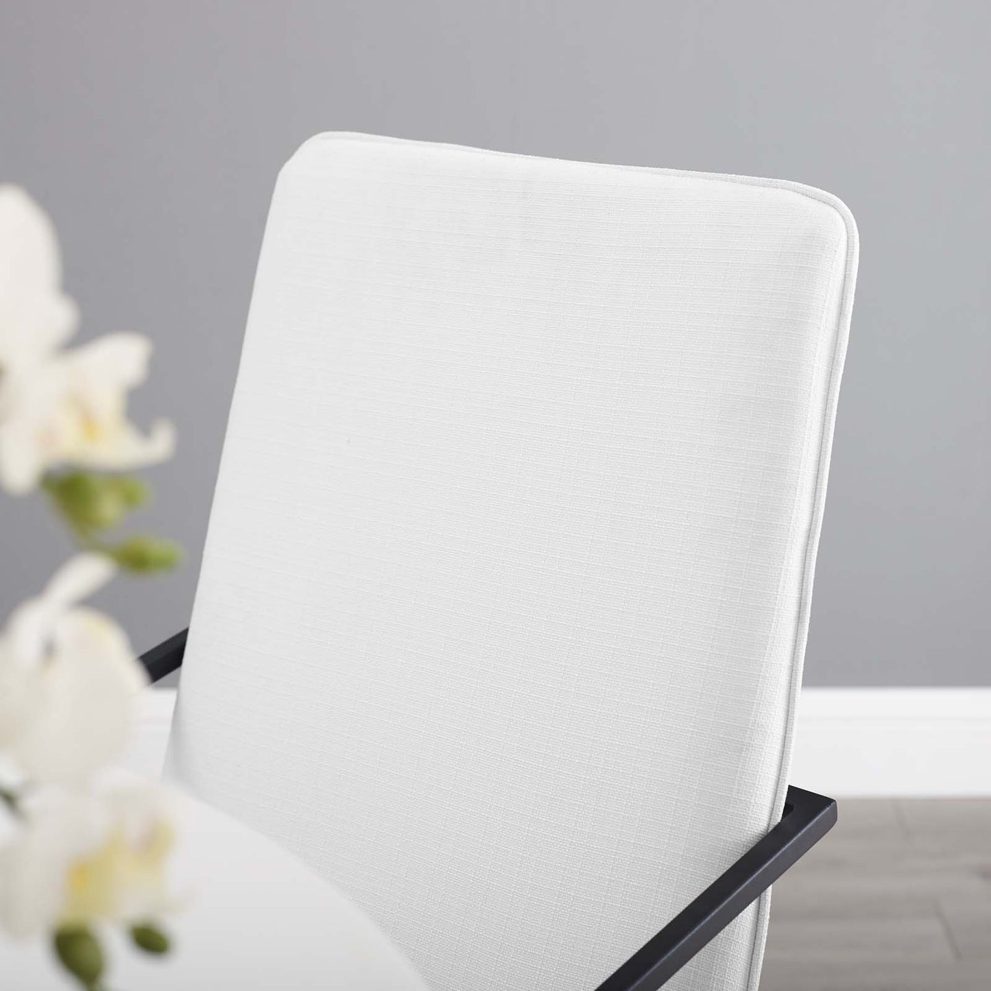 Pitch Upholstered Fabric Dining Armchair by Modway