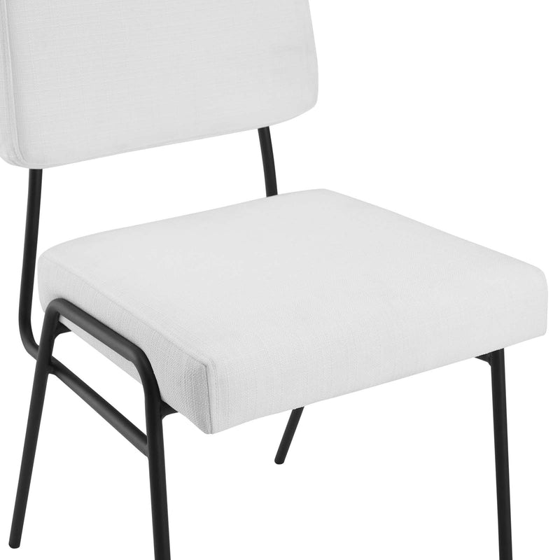 Craft Upholstered Fabric Dining Side Chair | Polyester by Modway