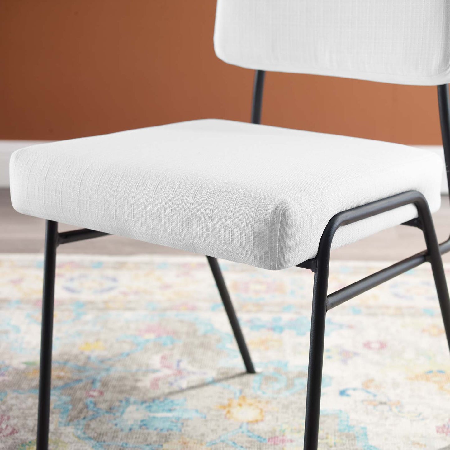 Craft Upholstered Fabric Dining Side Chair | Polyester by Modway