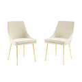 Viscount Performance Velvet Dining Chairs-Set of 2 by Modway