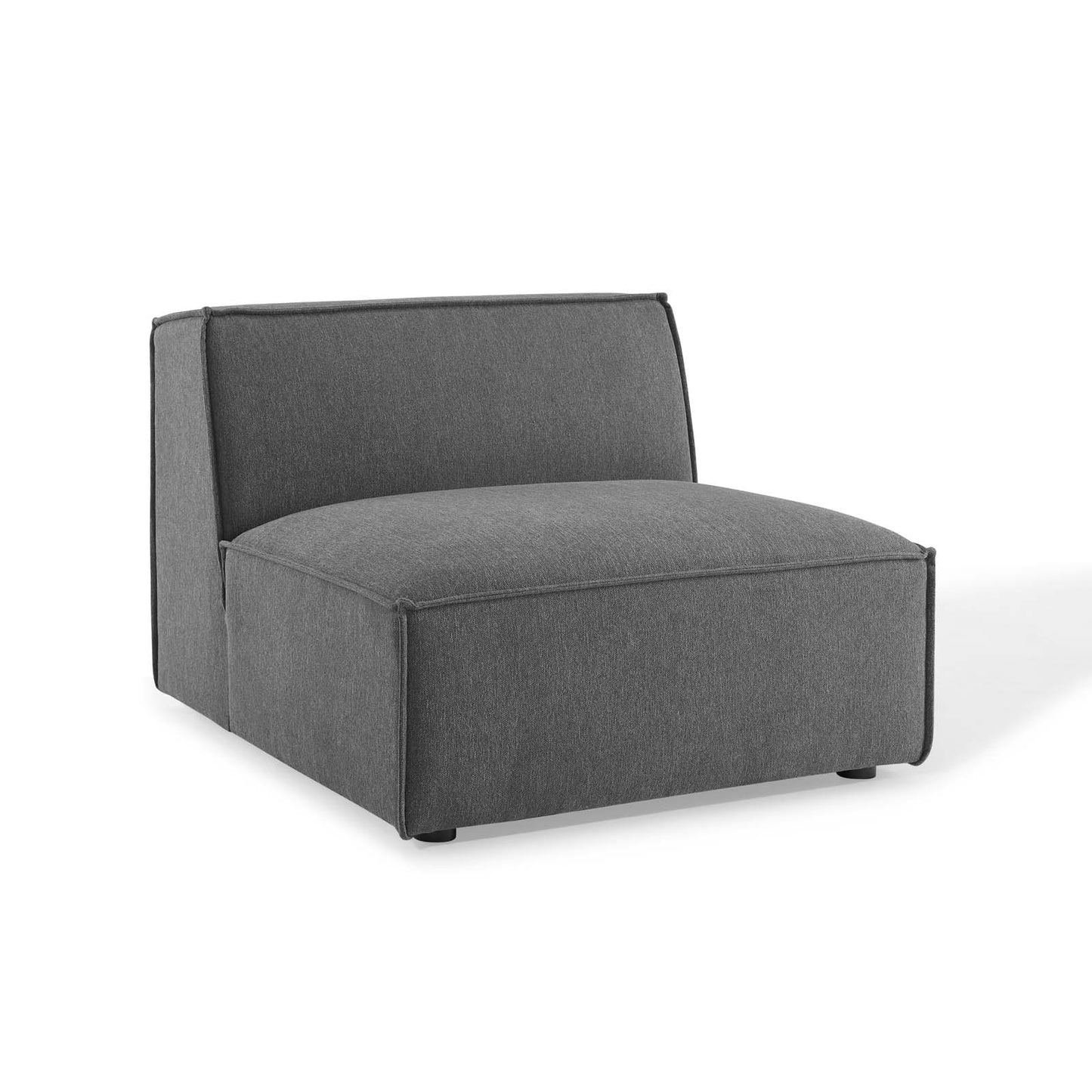 Restore Sectional Sofa Armless Chair | Polyester by Modway