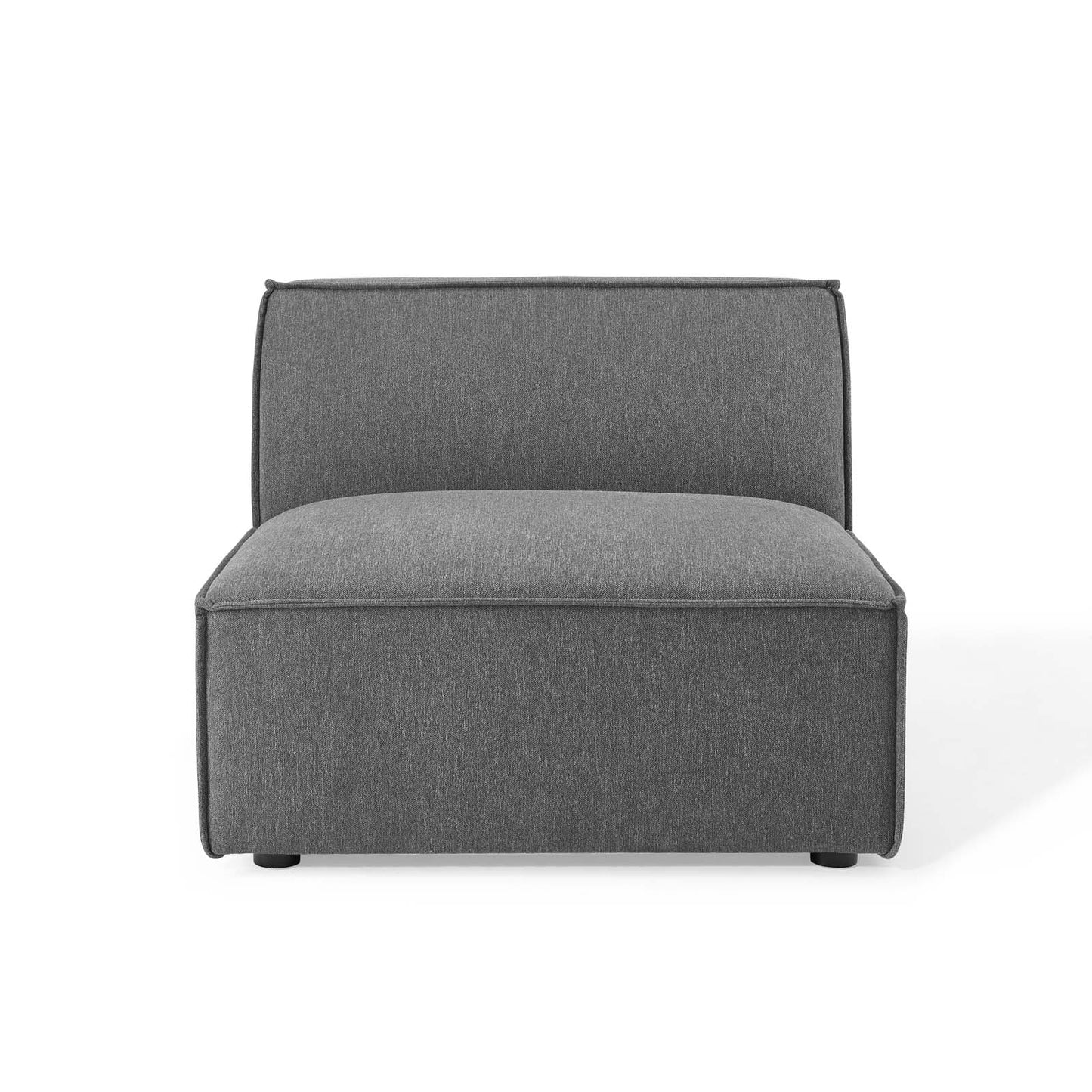 Restore Sectional Sofa Armless Chair | Polyester by Modway