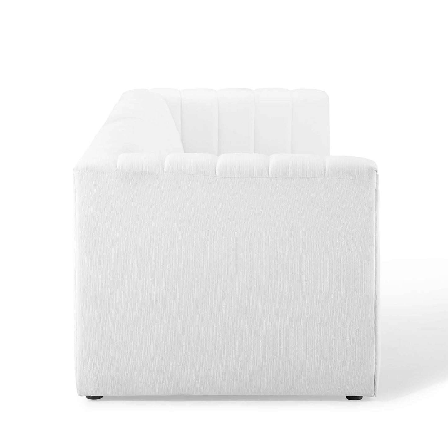 Reflection Channel Tufted Upholstered Fabric Sofa | Polyester by Modway