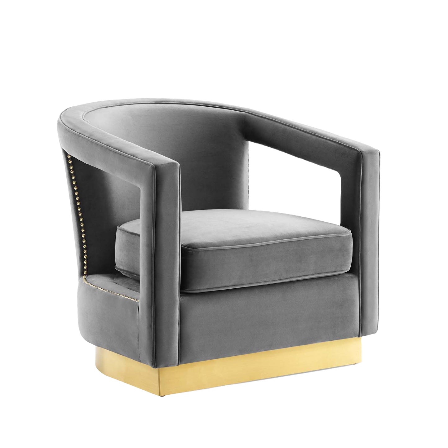 Frolick Performance Velvet Armchair by Modway