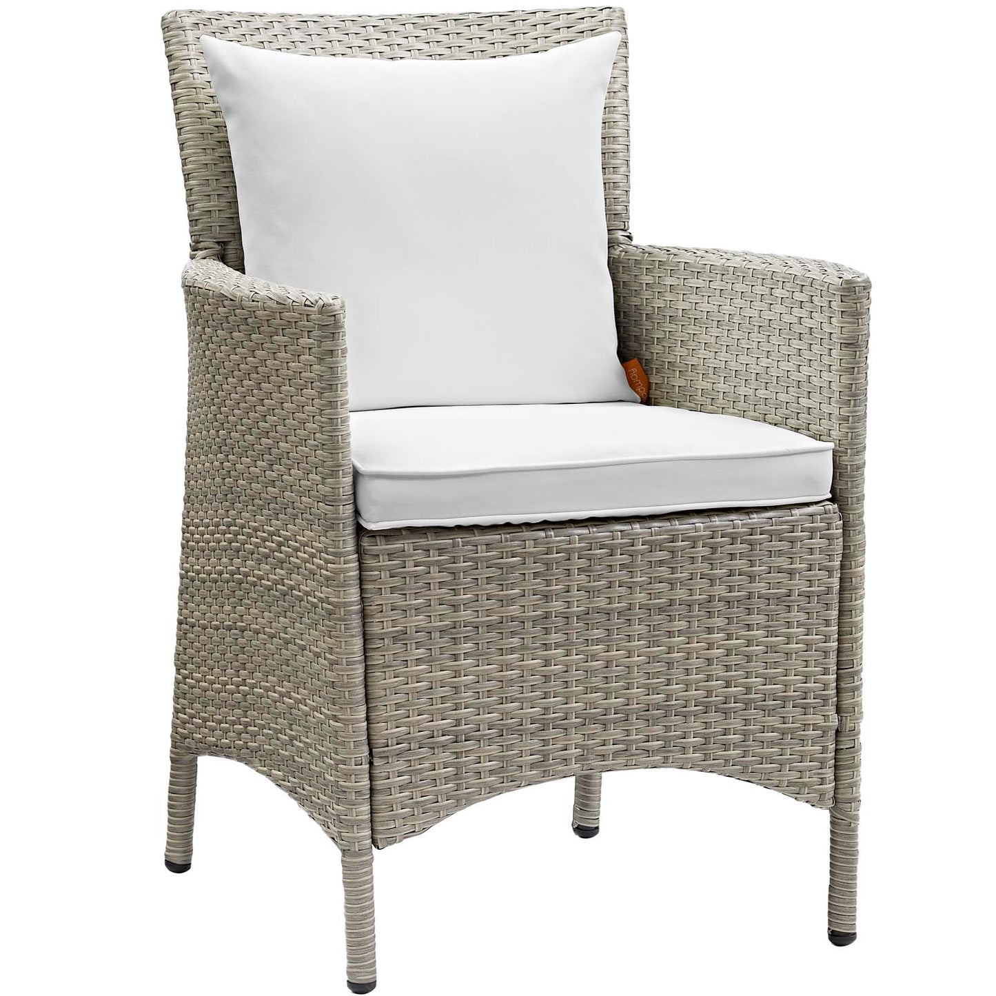 Conduit 5 Piece Outdoor Patio Wicker Rattan Dining Set by Modway