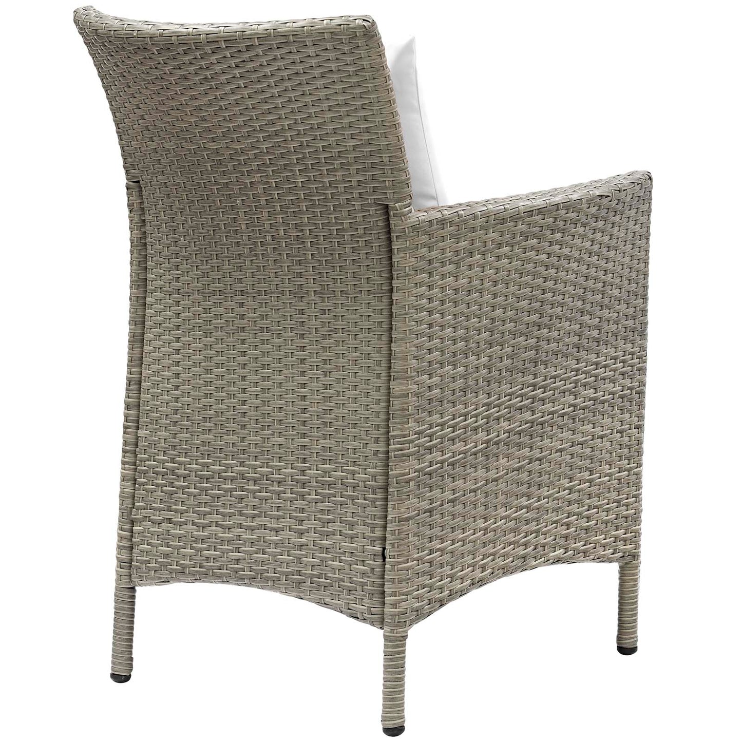 Conduit 5 Piece Outdoor Patio Wicker Rattan Dining Set by Modway