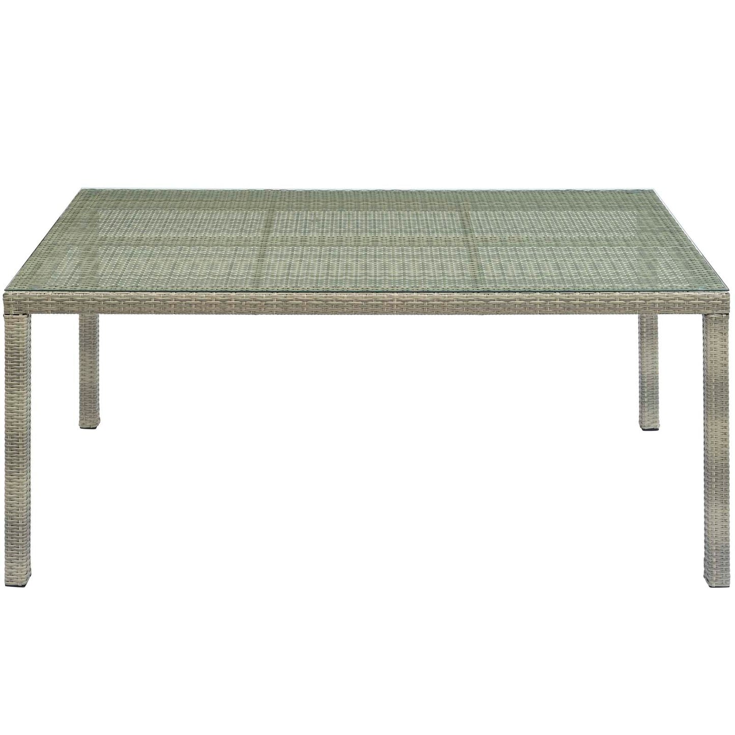 Conduit 5 Piece Outdoor Patio Wicker Rattan Dining Set by Modway