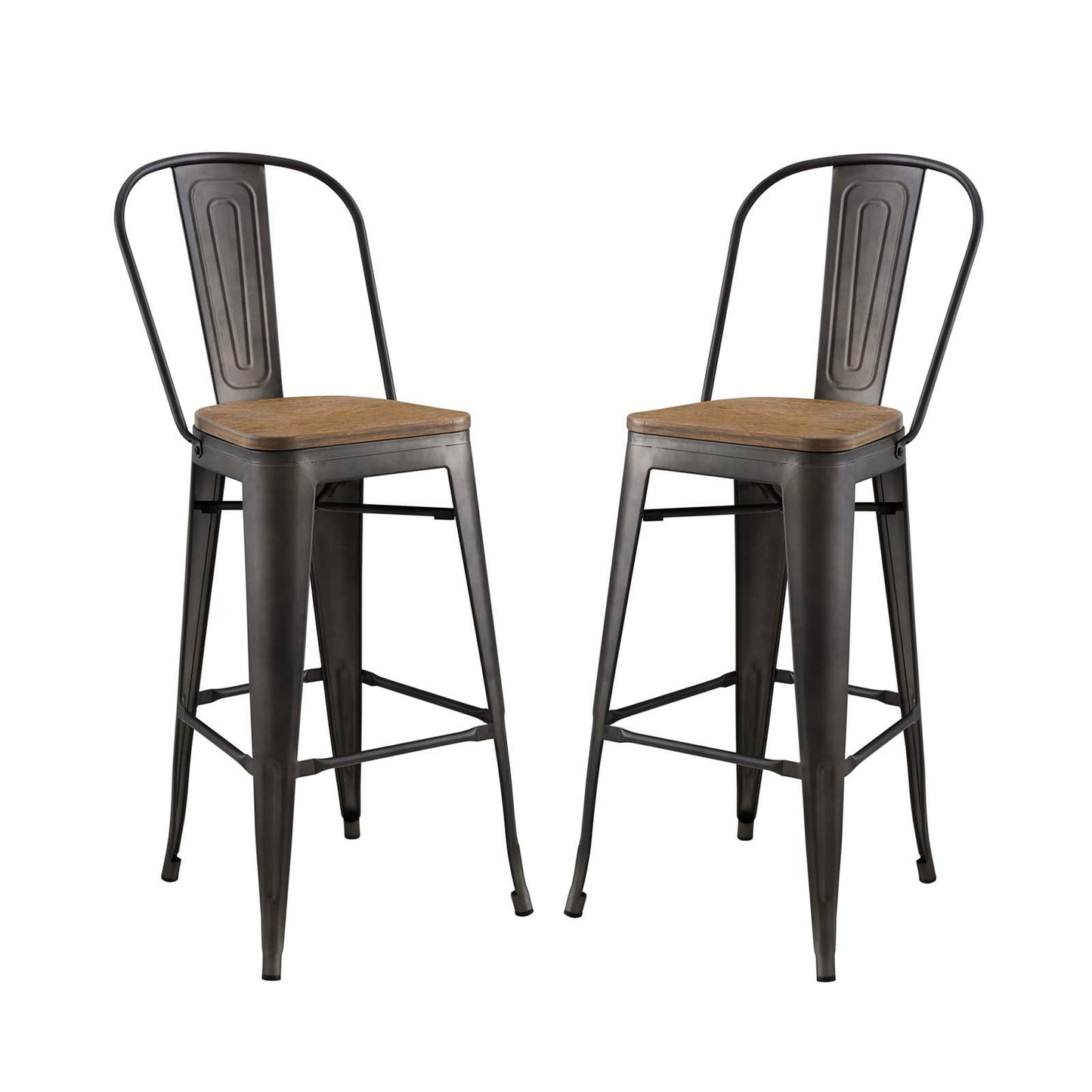 Promenade Bar Stool Set of 2 by Modway