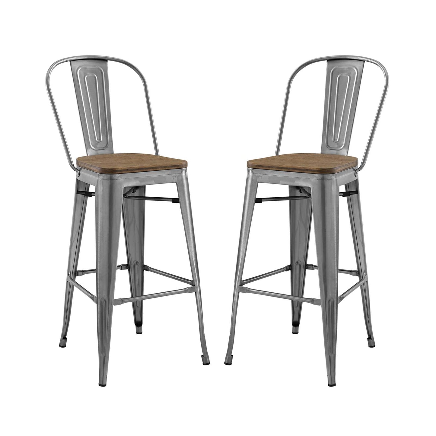 Promenade Bar Stool Set of 2 by Modway