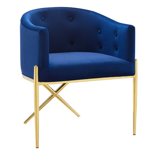 Savour Tufted Performance Velvet Accent Dining Armchair by Modway