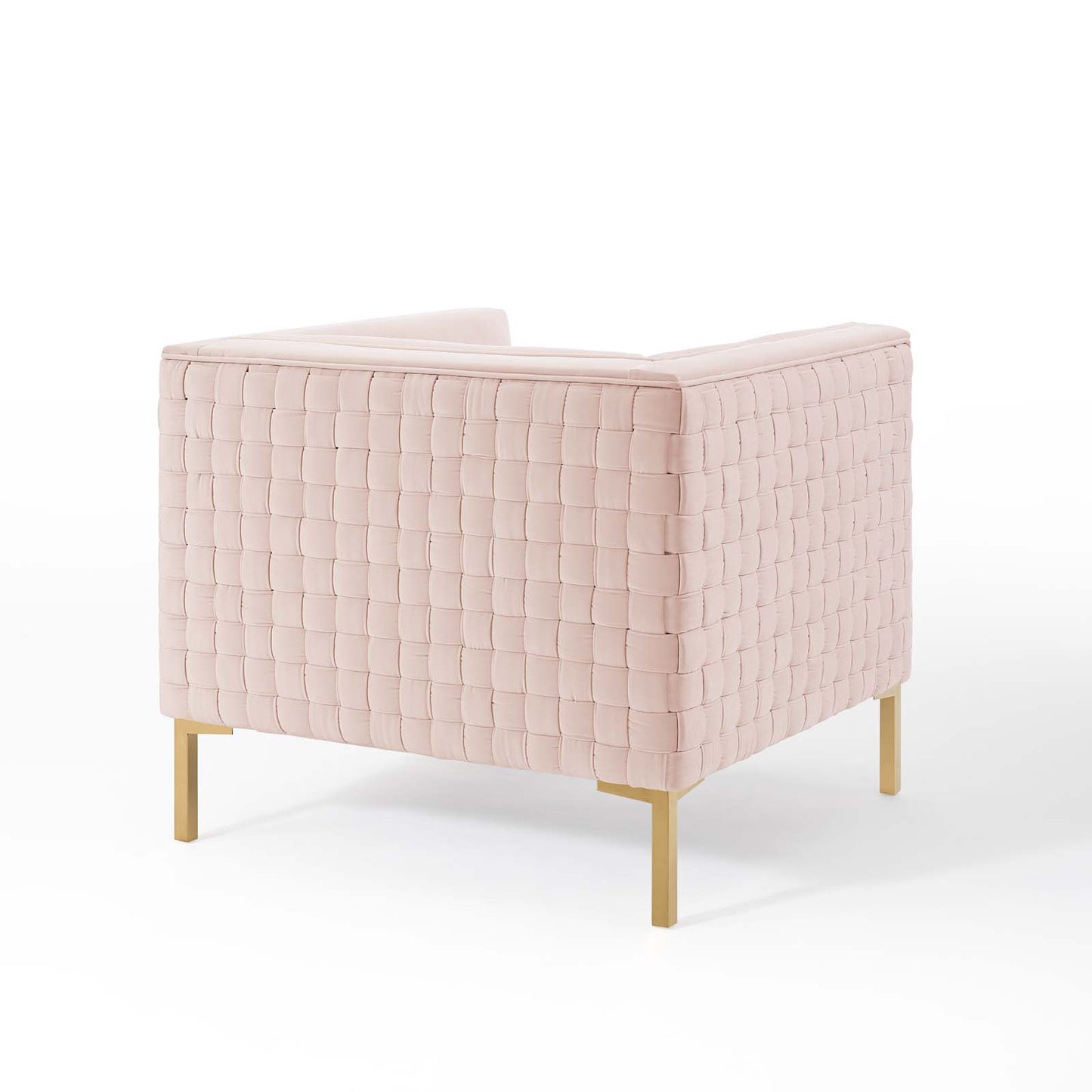 Resonate Performance Velvet Armchair | Polyester by Modway