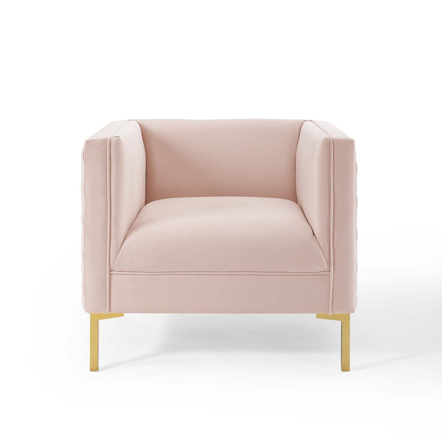 Resonate Performance Velvet Armchair | Polyester by Modway
