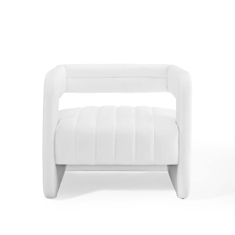 Range Tufted Performance Velvet Accent Armchair by Modway