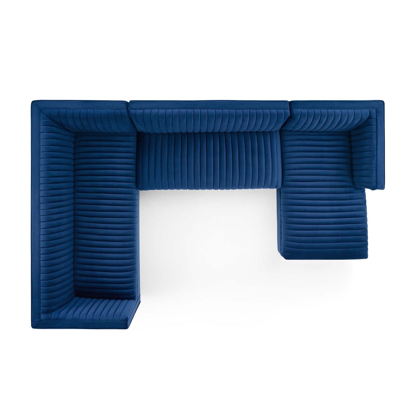 Sanguine 3 Piece Performance Velvet Sectional Sofa Set by Modway