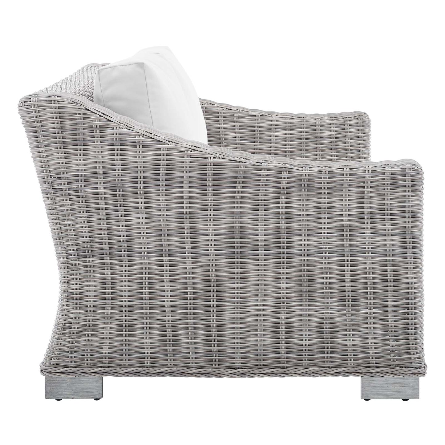 Conway Outdoor Patio Wicker Rattan Loveseat by Modway