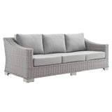 Conway Sunbrella Outdoor Patio Wicker Rattan Sofa by Modway
