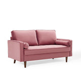 Valour Performance Velvet Loveseat by Modway