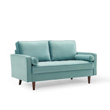 Valour Performance Velvet Loveseat by Modway