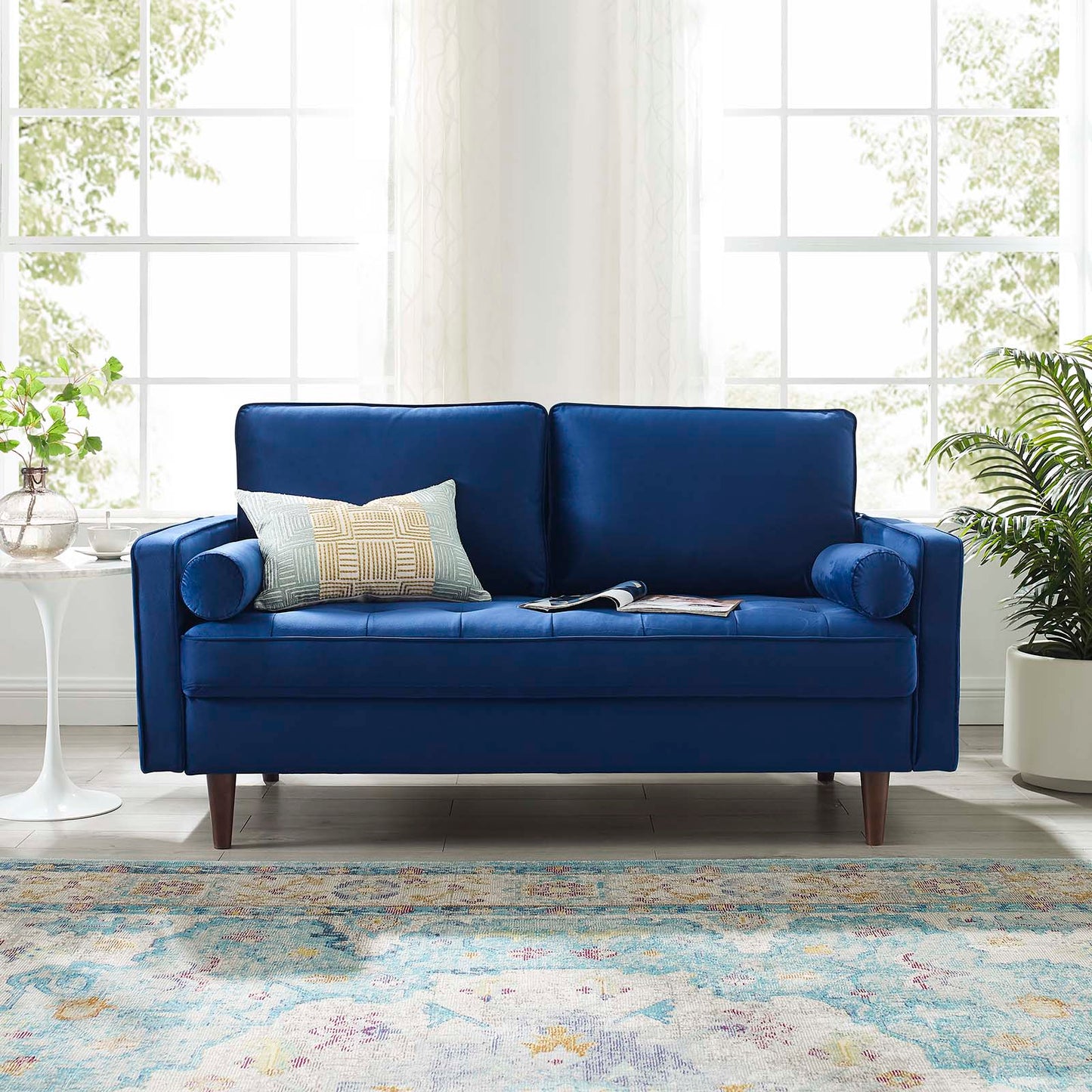 Valour Performance Velvet Loveseat by Modway