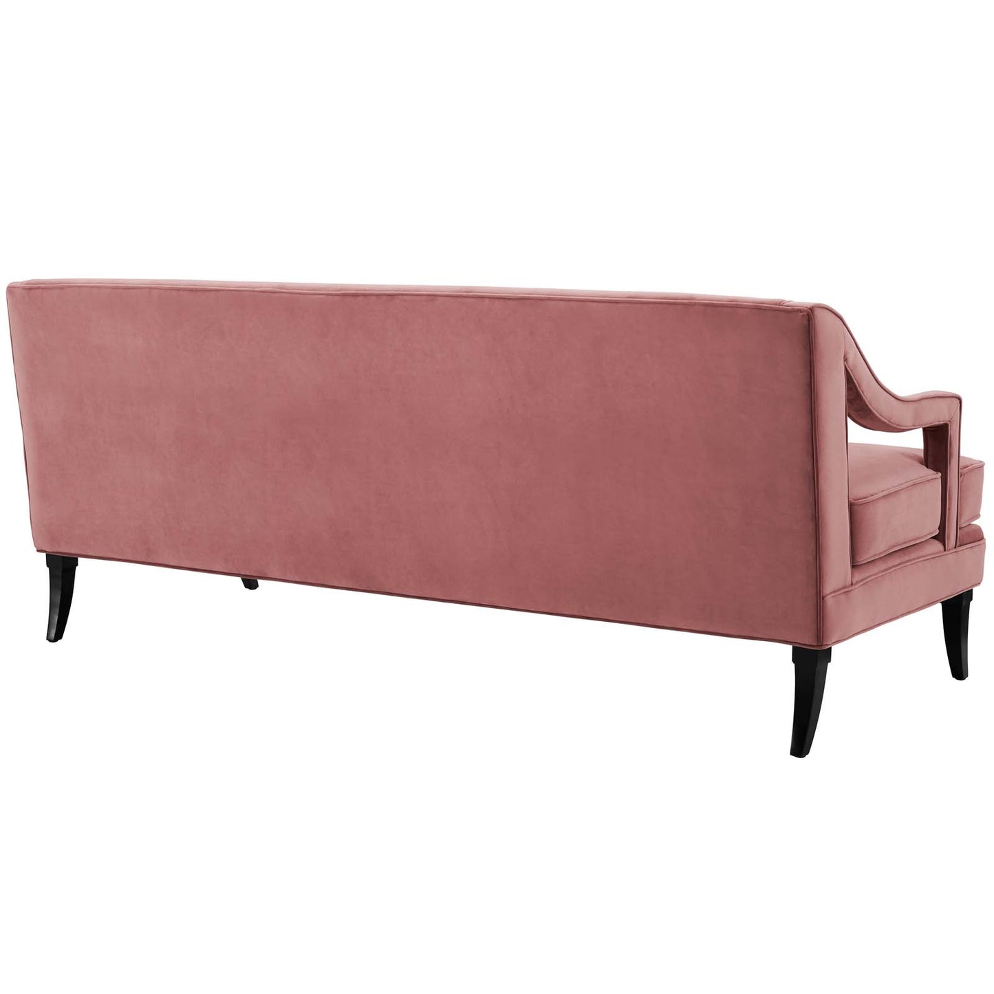 Concur Living Room Set Performance Velvet Set of 2 Dusty Rose by Modway