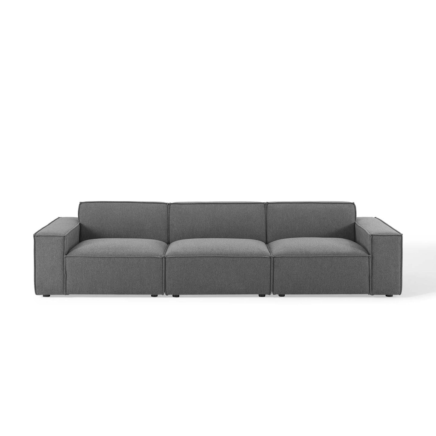 Restore 3 Piece Sectional Sofa | Polyester by Modway