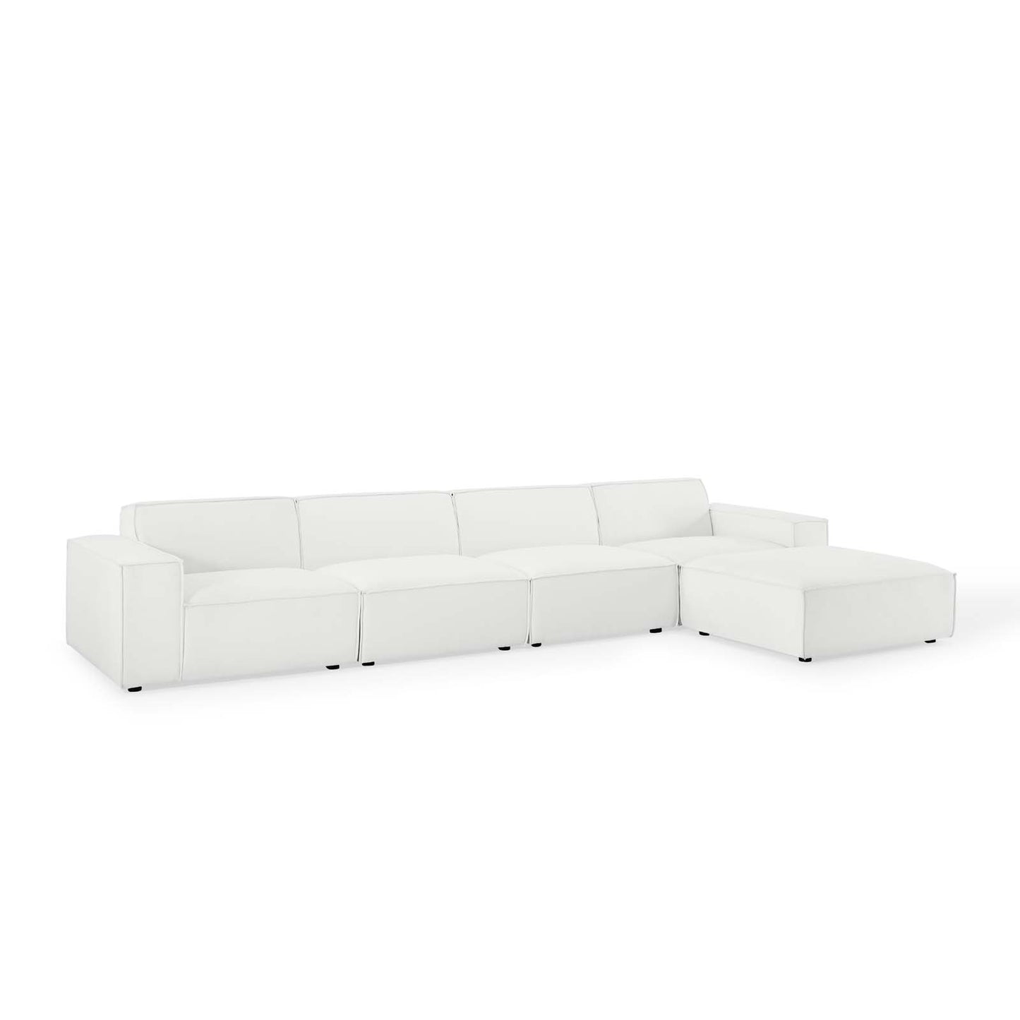 Restore 5 Piece Sectional Sofa | Polyester by Modway
