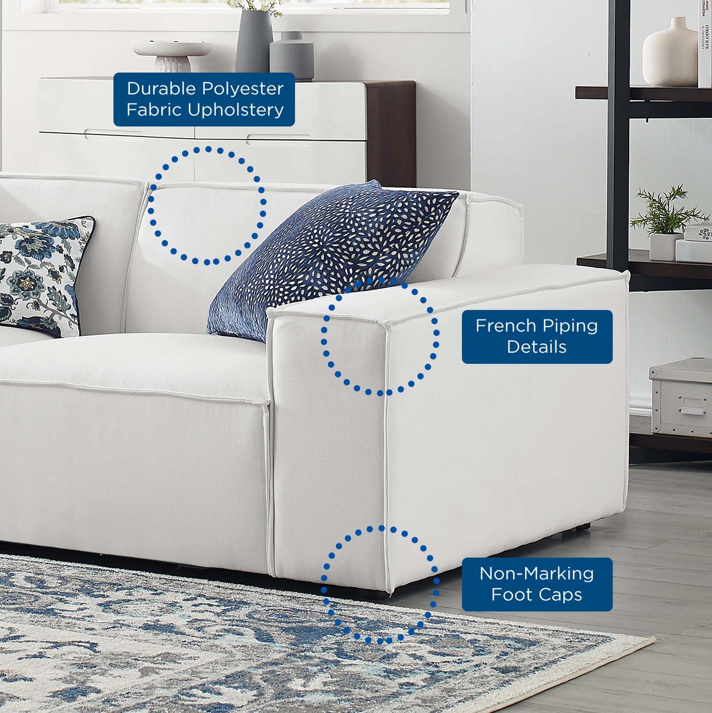 Restore 5 Piece Sectional Sofa | Polyester by Modway
