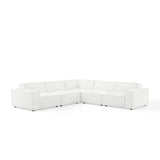 Restore 5 Piece Sectional Sofa | Polyester by Modway