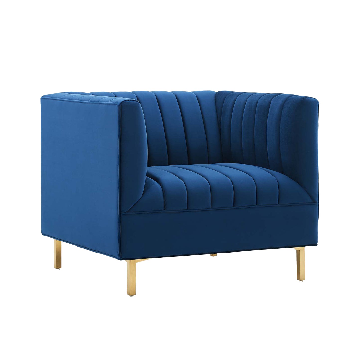 Shift Channel Tufted Performance Velvet Armchair by Modway