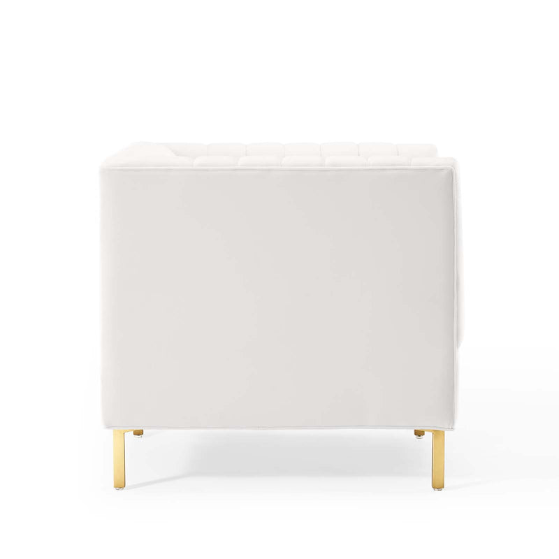 Shift Channel Tufted Performance Velvet Armchair by Modway
