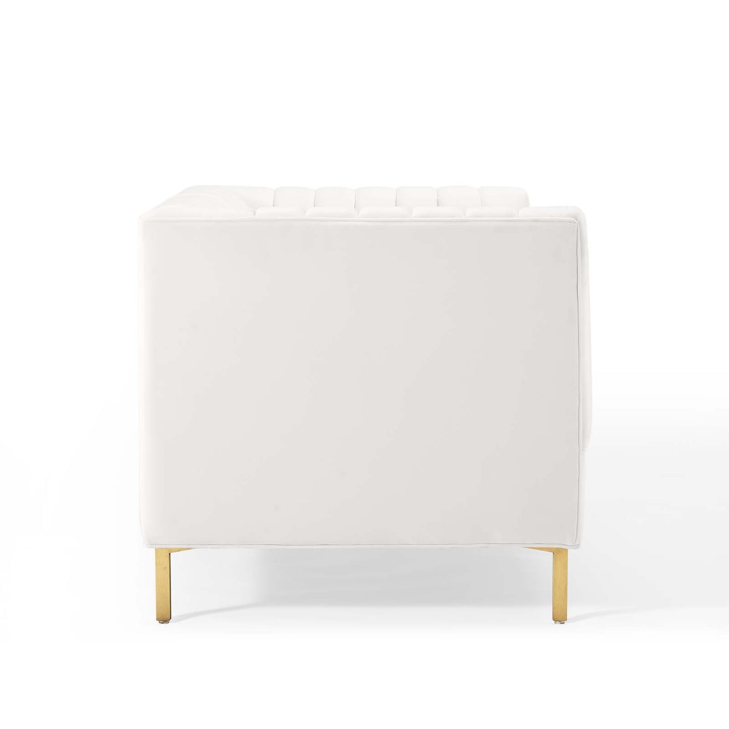 Shift Channel Tufted Performance Velvet Loveseat by Modway