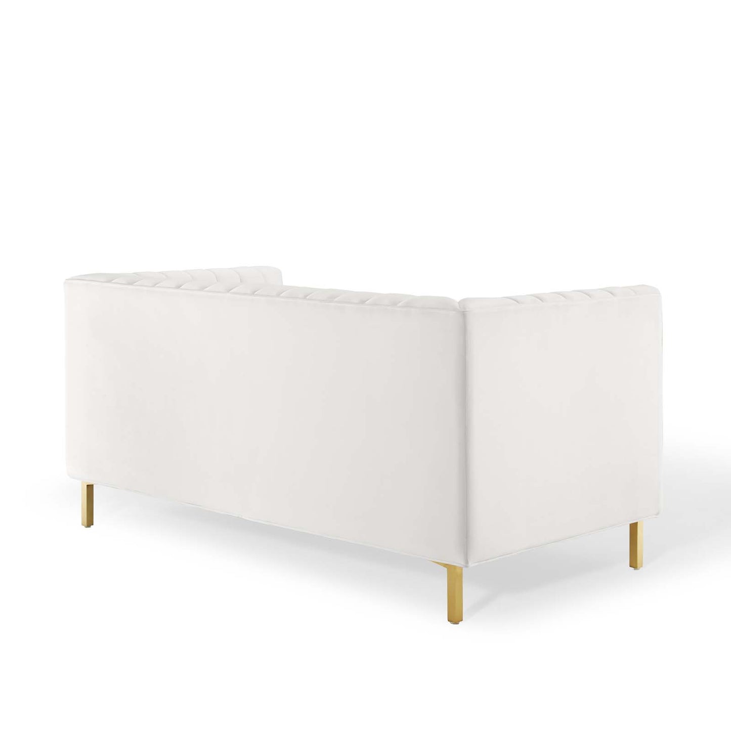Shift Channel Tufted Performance Velvet Loveseat by Modway