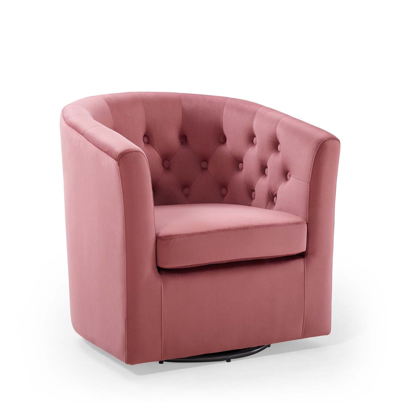 Prospect Tufted Performance Velvet Swivel Armchair by Modway