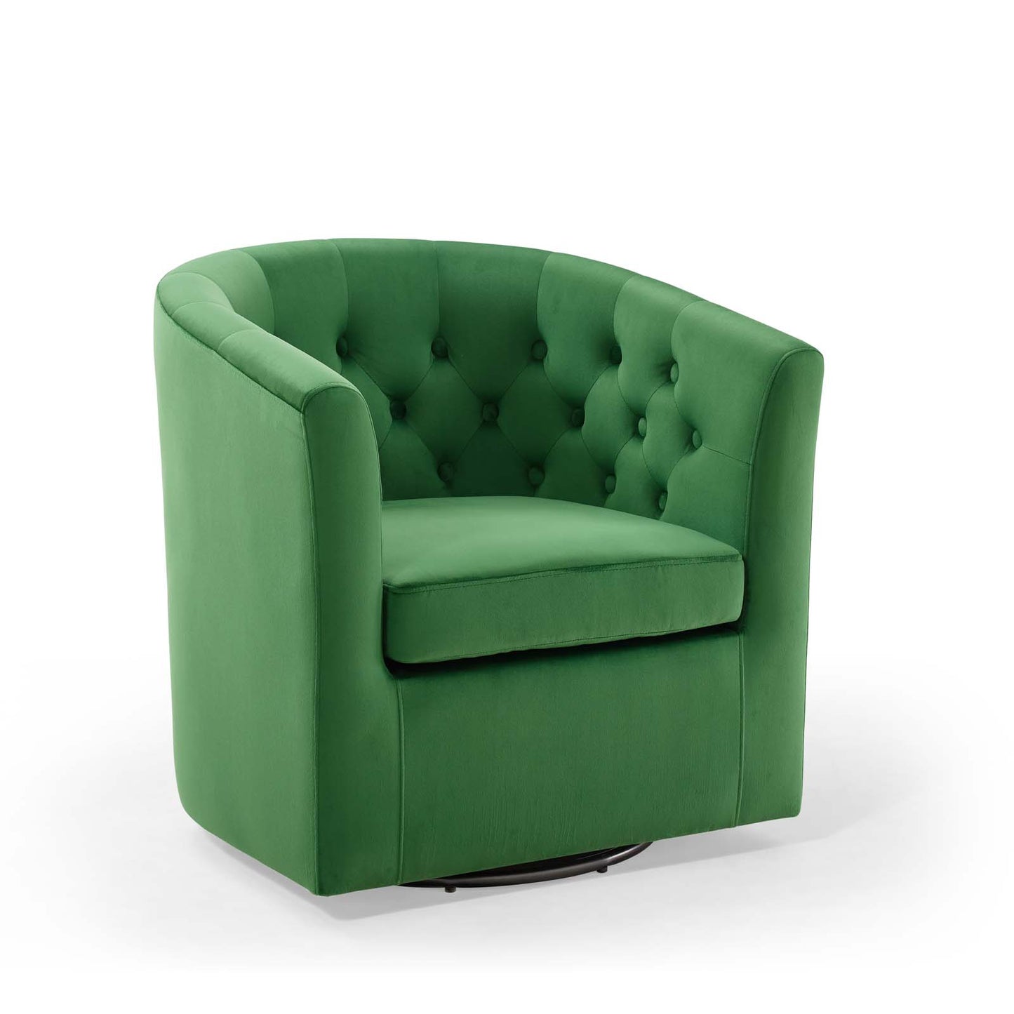 Prospect Tufted Performance Velvet Swivel Armchair by Modway
