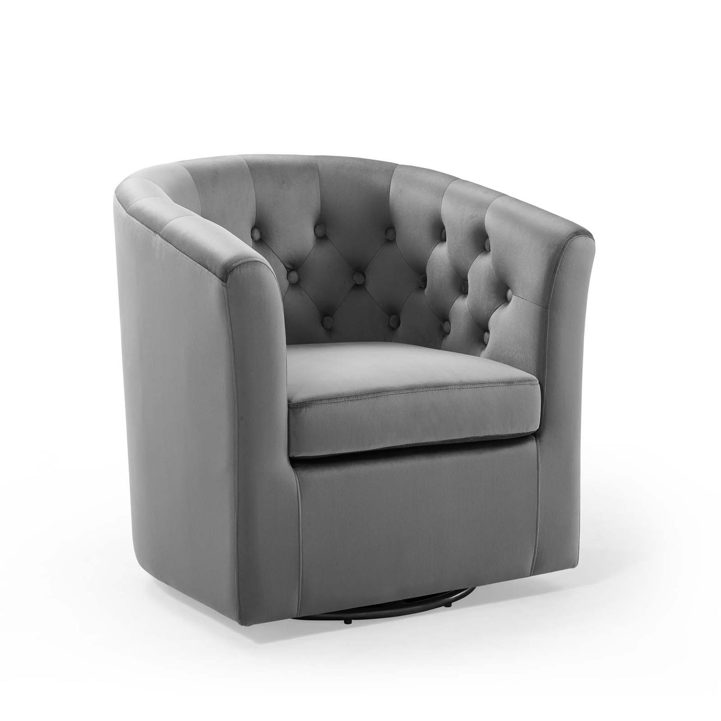 Prospect Tufted Performance Velvet Swivel Armchair by Modway